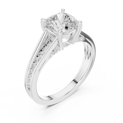 Cadenza Rise Diamond Ring