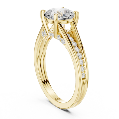 Cadenza Rise Diamond Ring