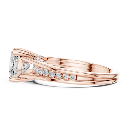 Cadenza Rise Diamond Ring