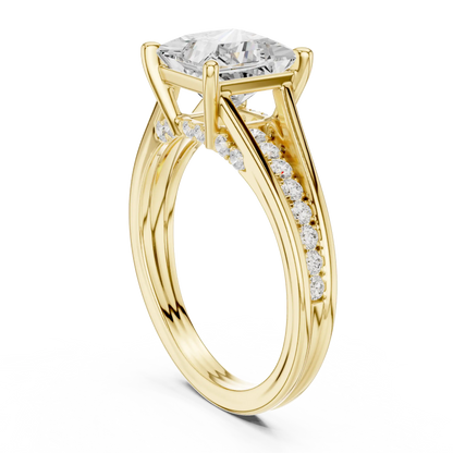 Verdant Split Diamond Ring