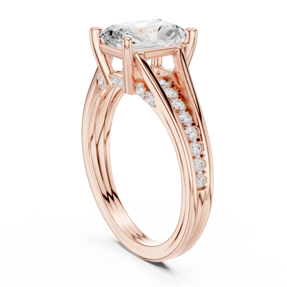 Split Stream Diamond Ring