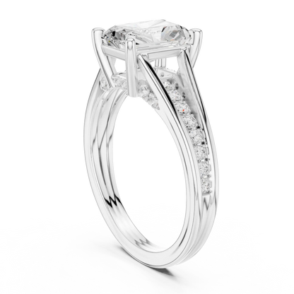 Split Stream Diamond Ring