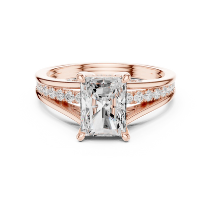 Split Stream Diamond Ring