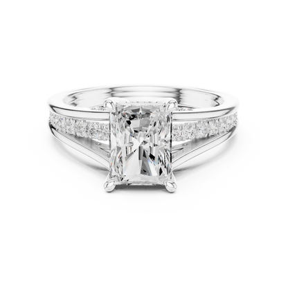 Split Stream Diamond Ring