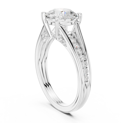 Cathedral Muse Diamond Ring