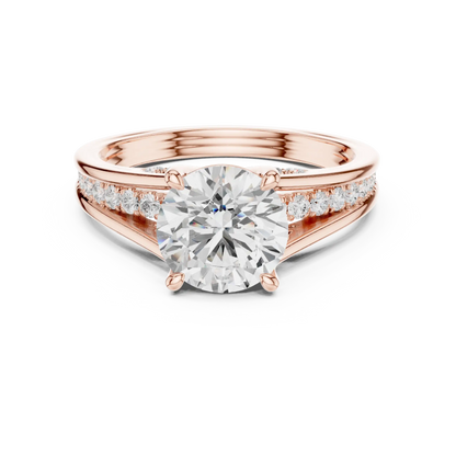 Cathedral Muse Diamond Ring