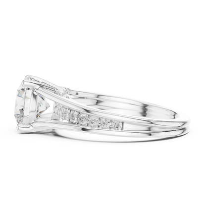 Cathedral Muse Diamond Ring