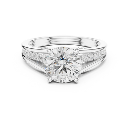 Cathedral Muse Diamond Ring