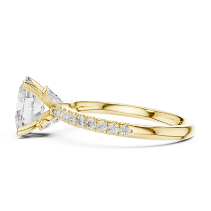 Hidden Bloom Diamond Ring