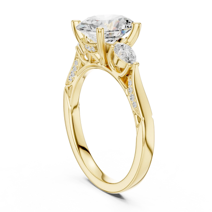 Guardian Wings Diamond Ring
