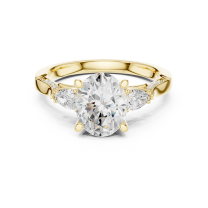 Guardian Wings Diamond Ring