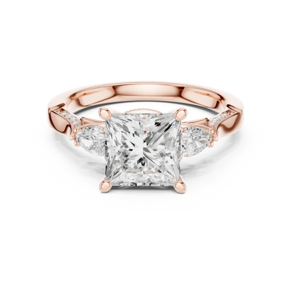 Guarded Corners Diamond Ring