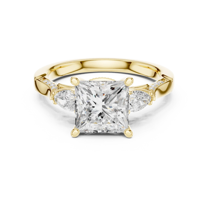 Guarded Corners Diamond Ring