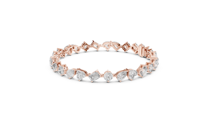 Medley Facet Diamond Bracelet