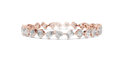 Medley Facet Diamond Bracelet