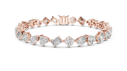 Medley Facet Diamond Bracelet
