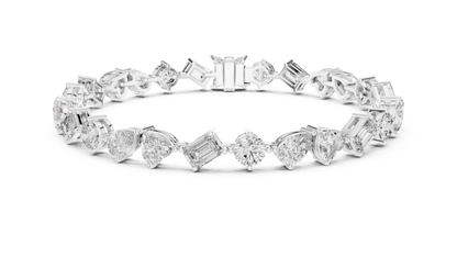 Medley Facet Diamond Bracelet