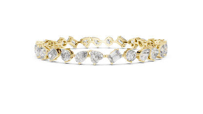Medley Facet Diamond Bracelet
