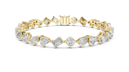 Medley Facet Diamond Bracelet