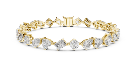 Medley Facet Diamond Bracelet