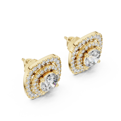 Dove Stud Earrings