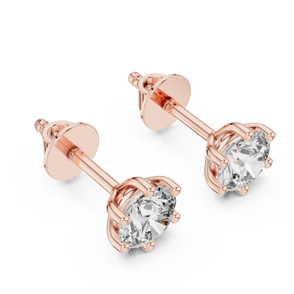 Gardenia Stud Earrings