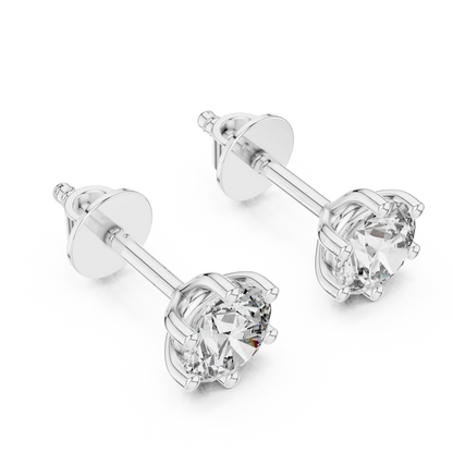 Gardenia Stud Earrings