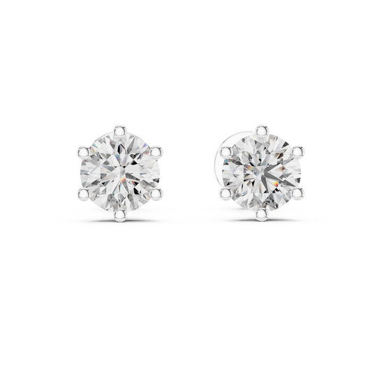 Gardenia Stud Earrings