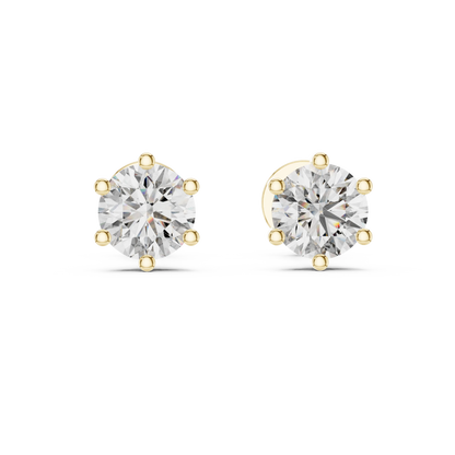 Gardenia Stud Earrings