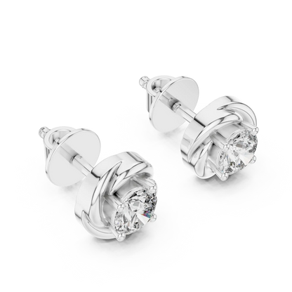 Rondeau Stud Earrings