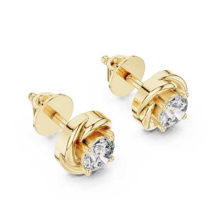 Rondeau Stud Earrings