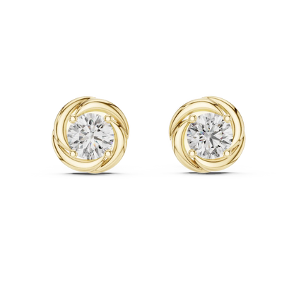 Rondeau Stud Earrings