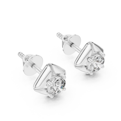 Bloc Stud Earrings