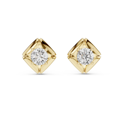 Bloc Stud Earrings