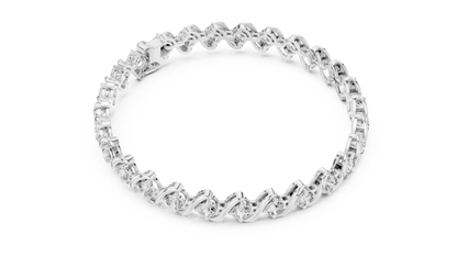 Serpentine Diamond Bracelet