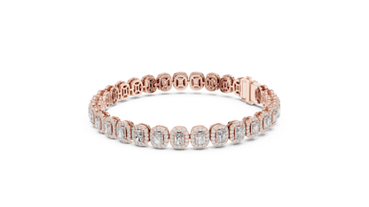 Regalia Halo Diamond Bracelet