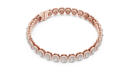 Regalia Halo Diamond Bracelet