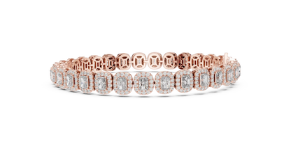 Regalia Halo Diamond Bracelet