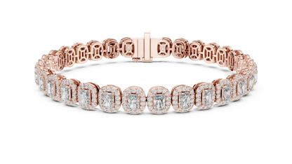 Regalia Halo Diamond Bracelet
