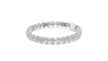 Regalia Halo Diamond Bracelet