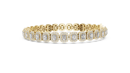 Regalia Halo Diamond Bracelet