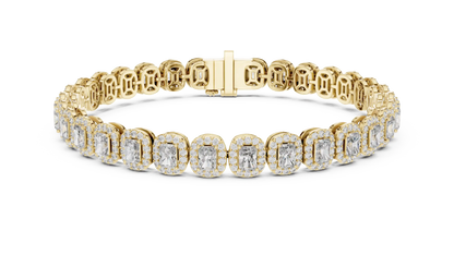 Regalia Halo Diamond Bracelet