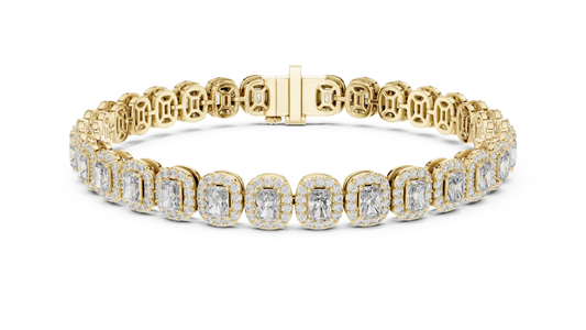 Regalia Halo Diamond Bracelet