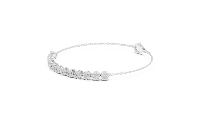 Milgrain Coronet Diamond Bracelet