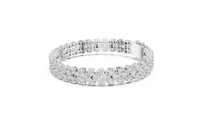 Regalia Wave Diamond Bracelet