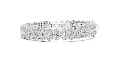 Regalia Wave Diamond Bracelet