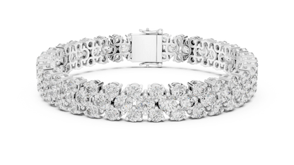 Regalia Wave Diamond Bracelet