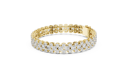 Regalia Wave Diamond Bracelet