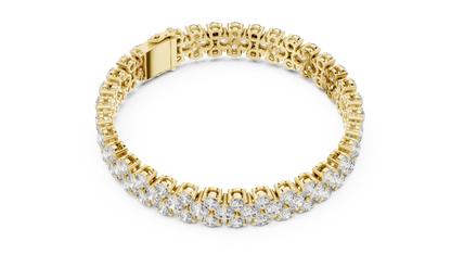 Regalia Wave Diamond Bracelet