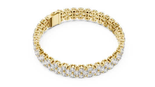 Regalia Wave Diamond Bracelet